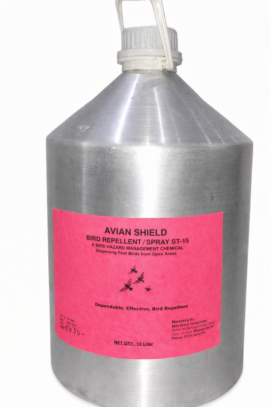 Avian Shield ST-15 – Water-Soluble Methyl Anthranilate Bird Repellent