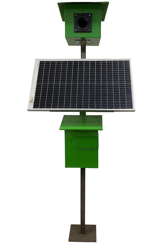 Solar Operated Electronic Bird Expeller for Airport & Airfield Wildlife Control