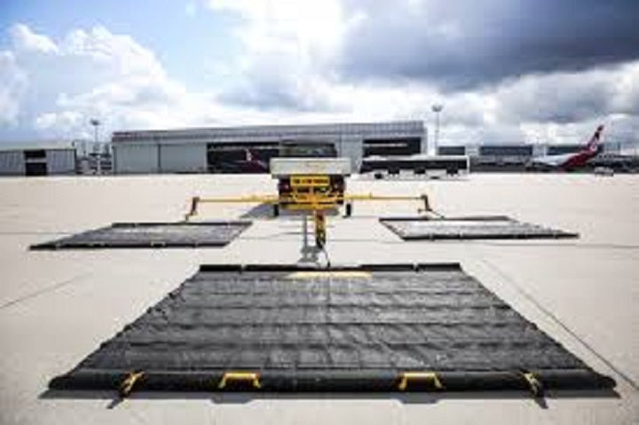 Vehicle Towable FOD Cleaning Runway Mat – Modular System (SOLO / DUPLEX / TRIPLEX)