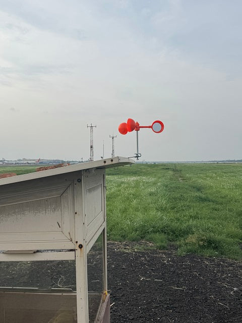 Wind Rotating Bird Scarer – Passive Visual Deterrent for Airfield Wildlife Control